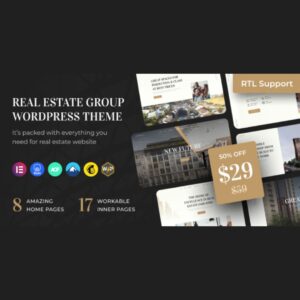 Reland – Real Estate Group WordPress Theme + RTL