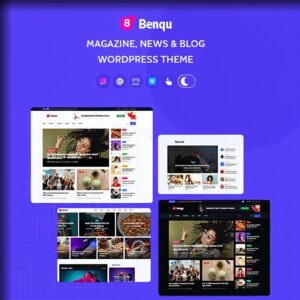 Benqu – Elementor NewsPaper & Magazine WordPress Theme