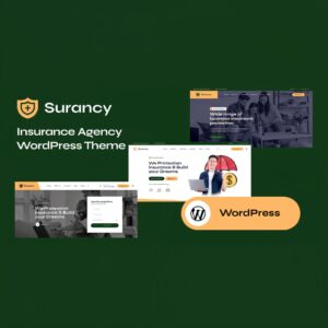 Surancy – Insurance Agency WordPress Theme