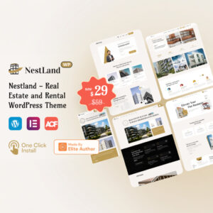 NestLand – Real Estate WordPress Theme