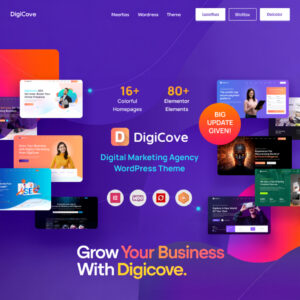 Digicove – Digital Marketing Agency WordPress Theme